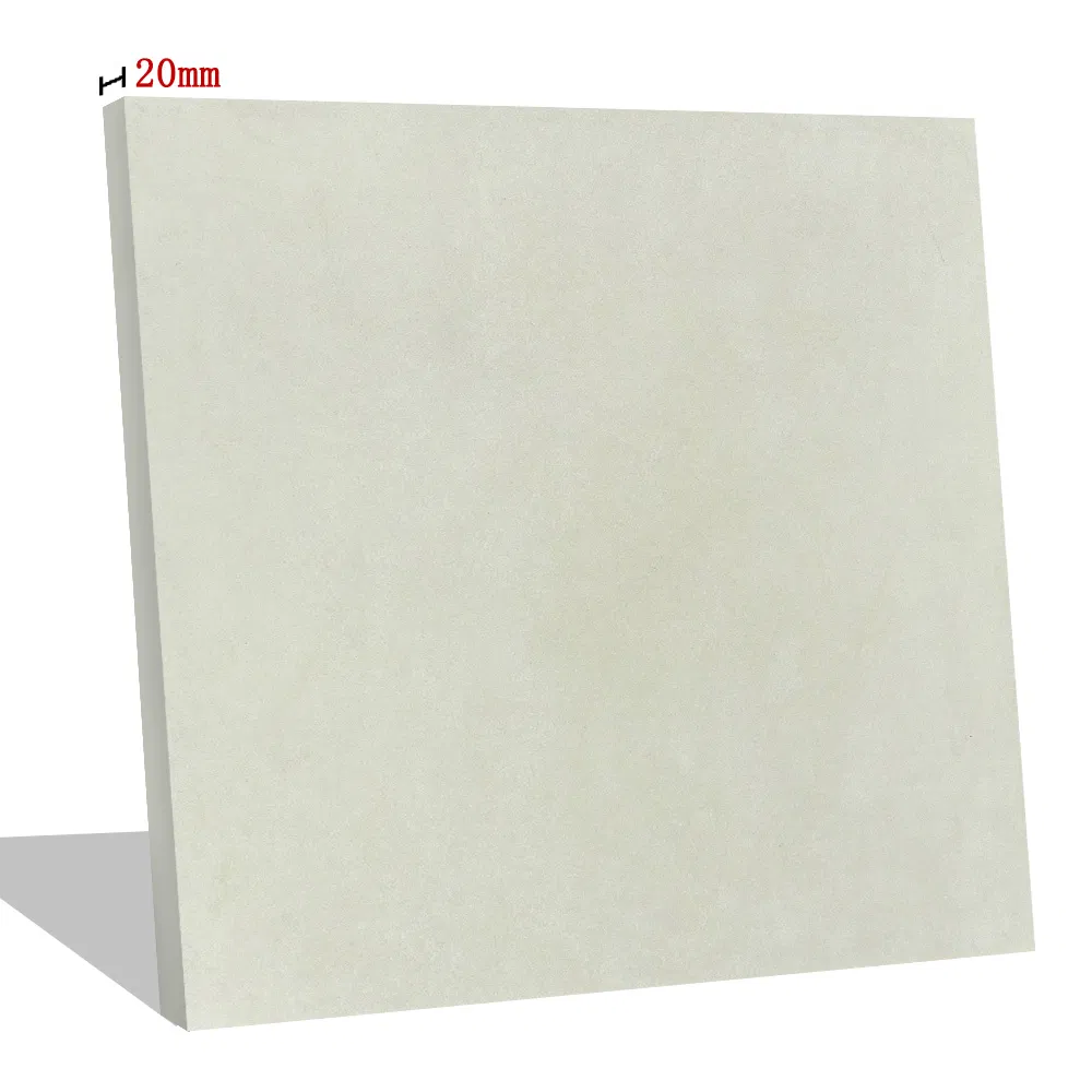 Anti-Skid Antique Glazed Light Yellow Matte 20mm Thick Ceramic Tile
