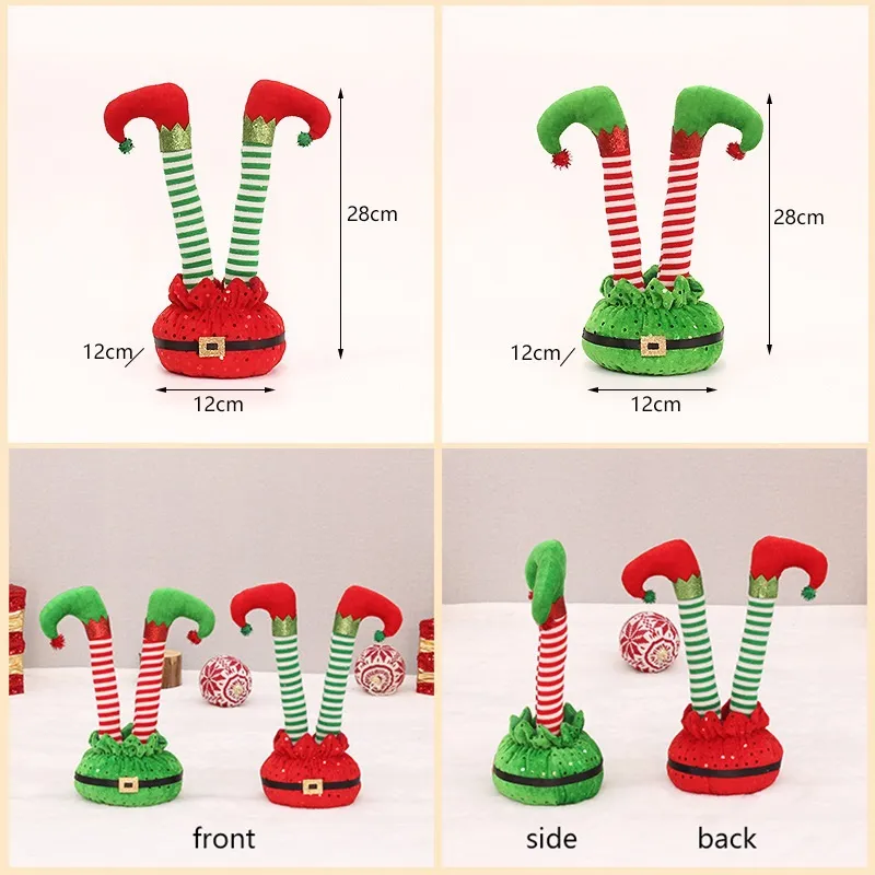 Elf Leg Ornament 2
