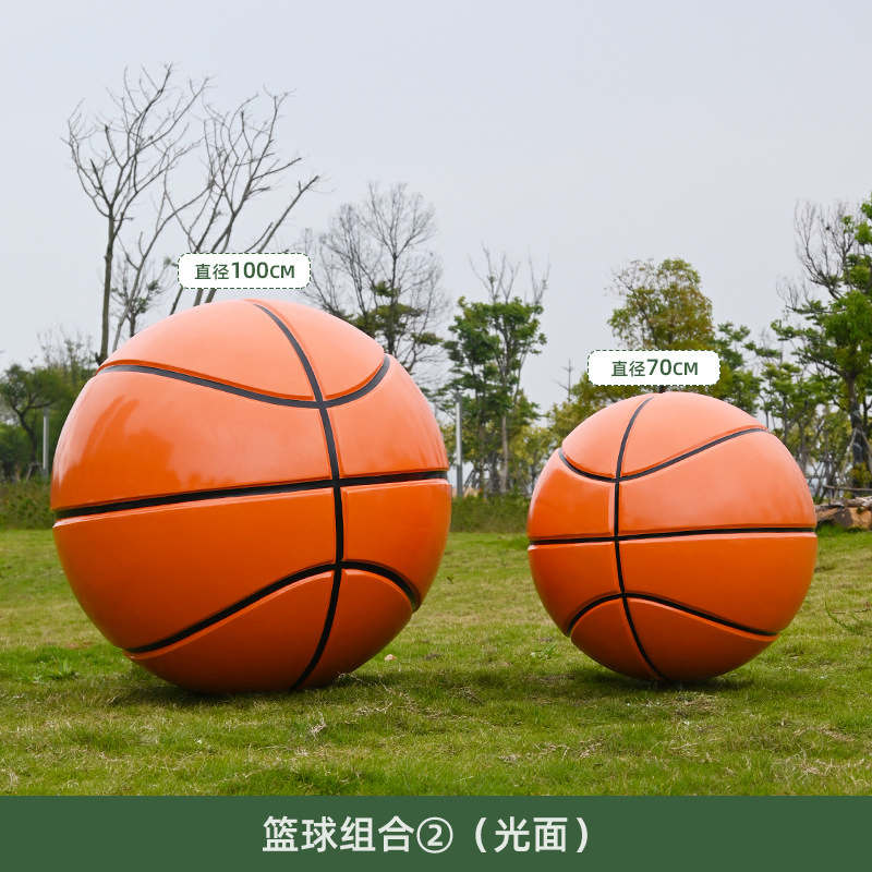 70cm 28inch Bastketball Statue Ball Sculpture School Gym Resin Statue Polyresin Ornament