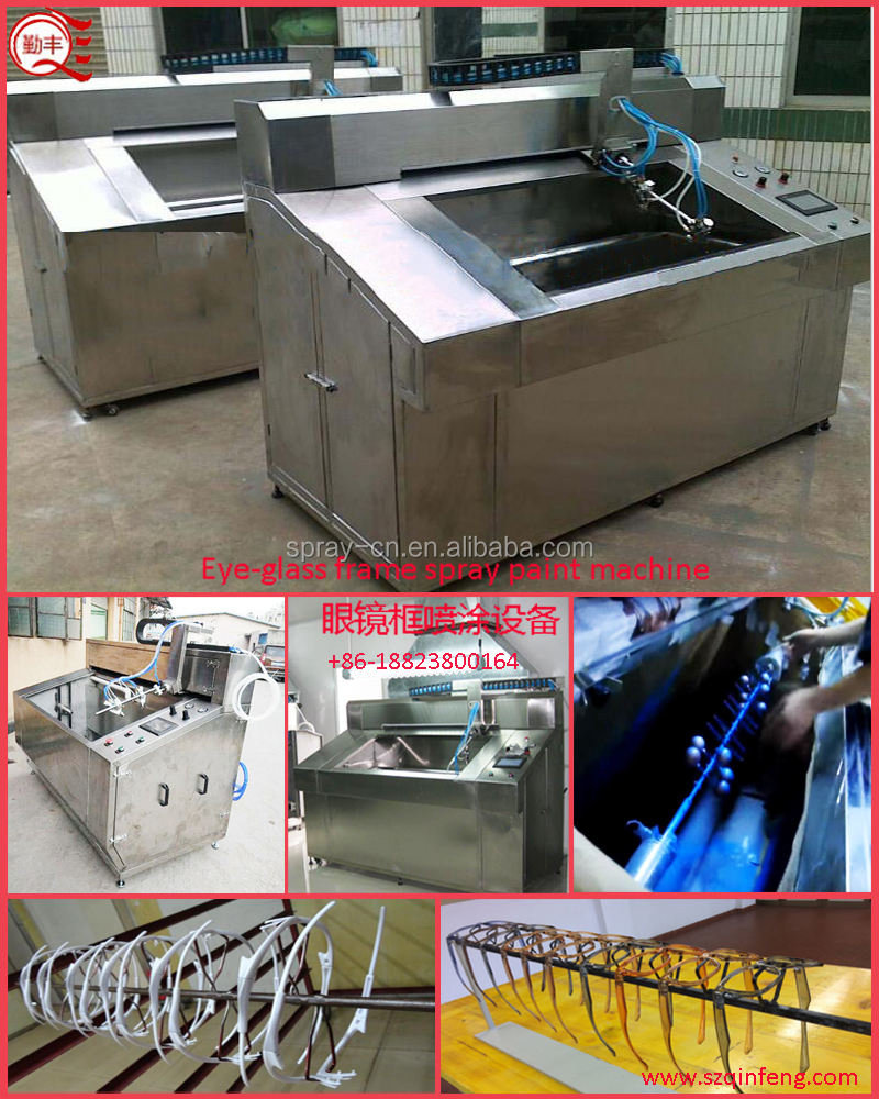Versatile Automatic Painting System for Eyeglass Frame Production