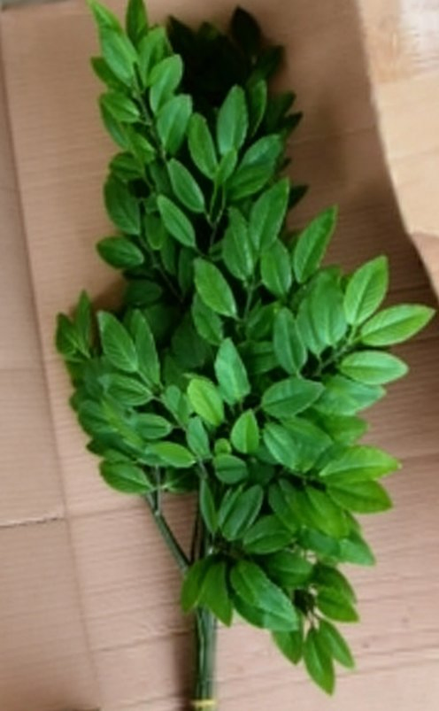 Artificial Branch and Flower Vase