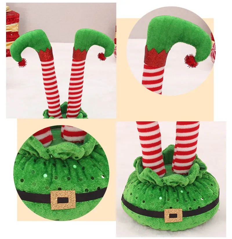 Elf Leg Ornament 1