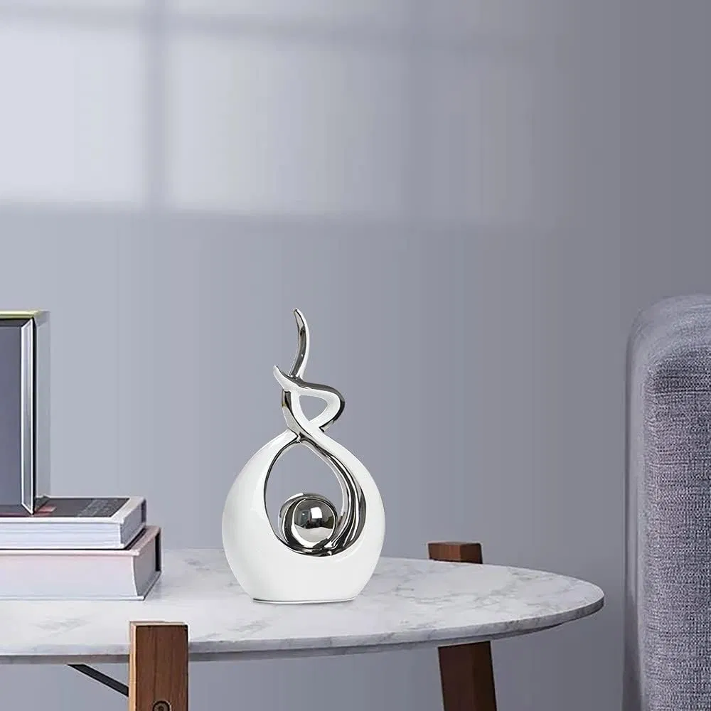 Home Decor Modern Art Ceramic Statue Craft for Dining and Living Room