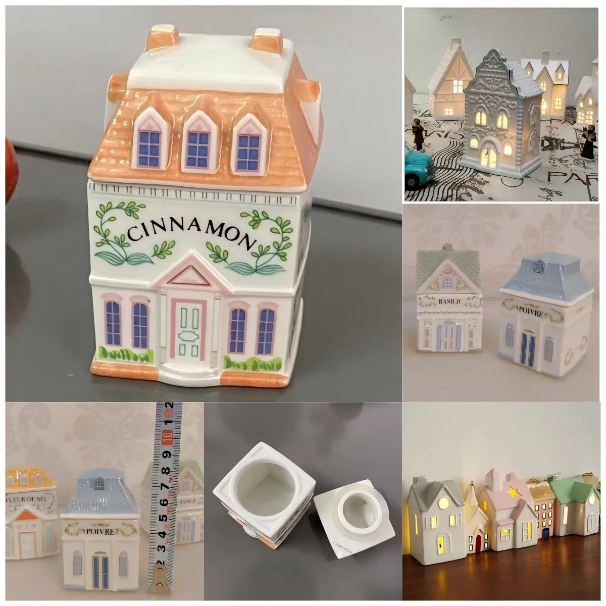 Wholesale Price OEM Factory Custom Xmas Decoration Christmas Ceramic Bowls Ceramic Candle Holder Antique Ceramic Candle Holder Manufacturer in China