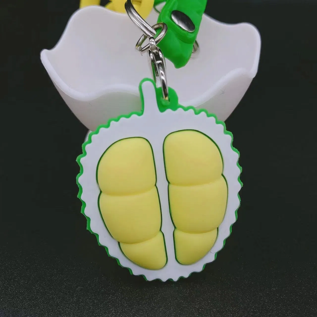 Custom Logo 2D/ 3D Souvenir Silicone Key Ring Designer Car Decoration Accessories Soft Plastic PVC Rubber Keychain for Promotion Gift