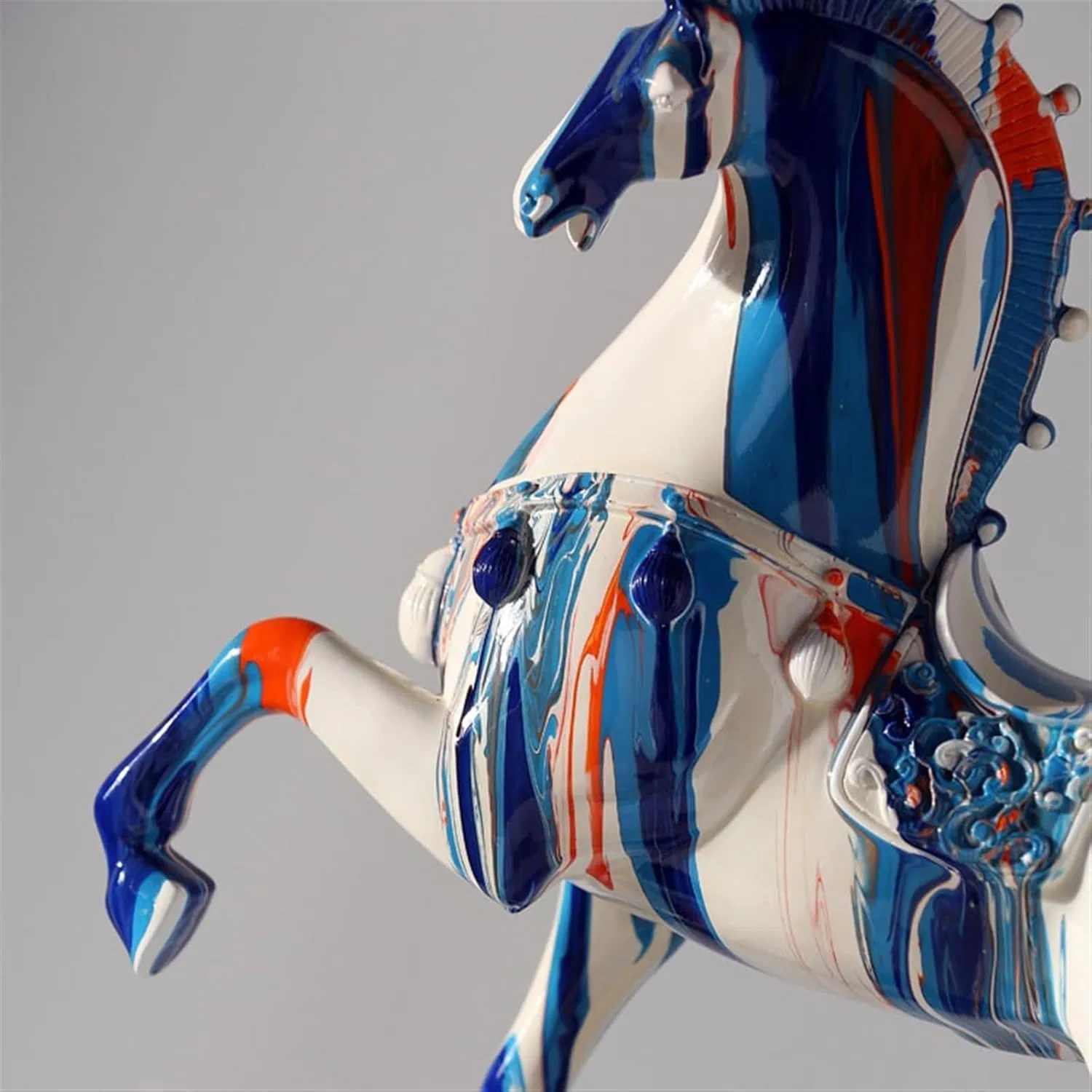 Sculptures Statues Ornaments Figurine Collectible Horse Arts Wbb28403