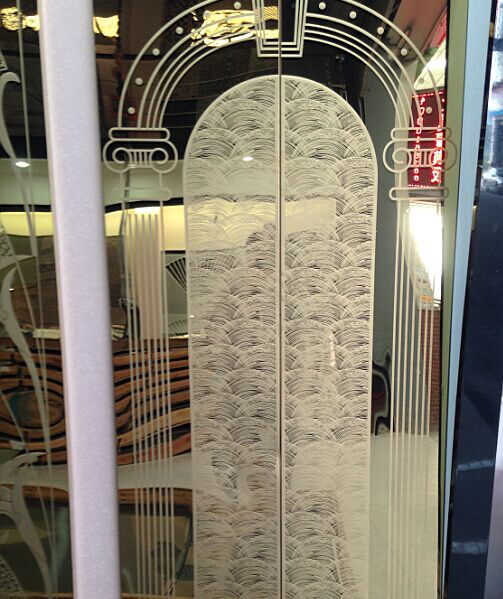 0.8 Thickness SUS 316 PVD Etched Decorative Stainless Steel Sheet Plate for Interior Decoration of Hotel and Public Wall