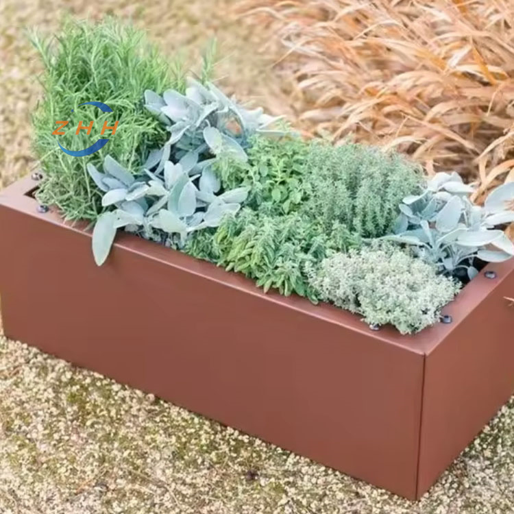 Corten Steel Garden Planter/Art Decoration/Flower Pot/Gazebo/Home Decor