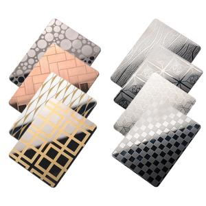 Liange 304 304L 316 316L Mirror Finish Color 304 4X8 Decorative Stainless Steel Sheet Plate for Wall Panel