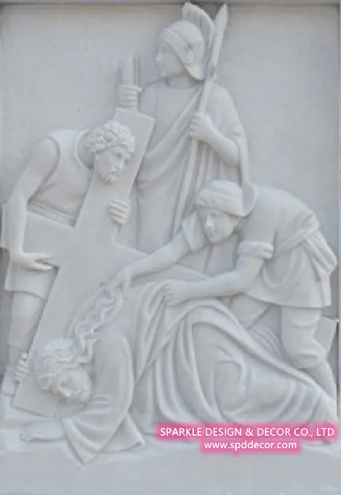 Marble Relief Detail