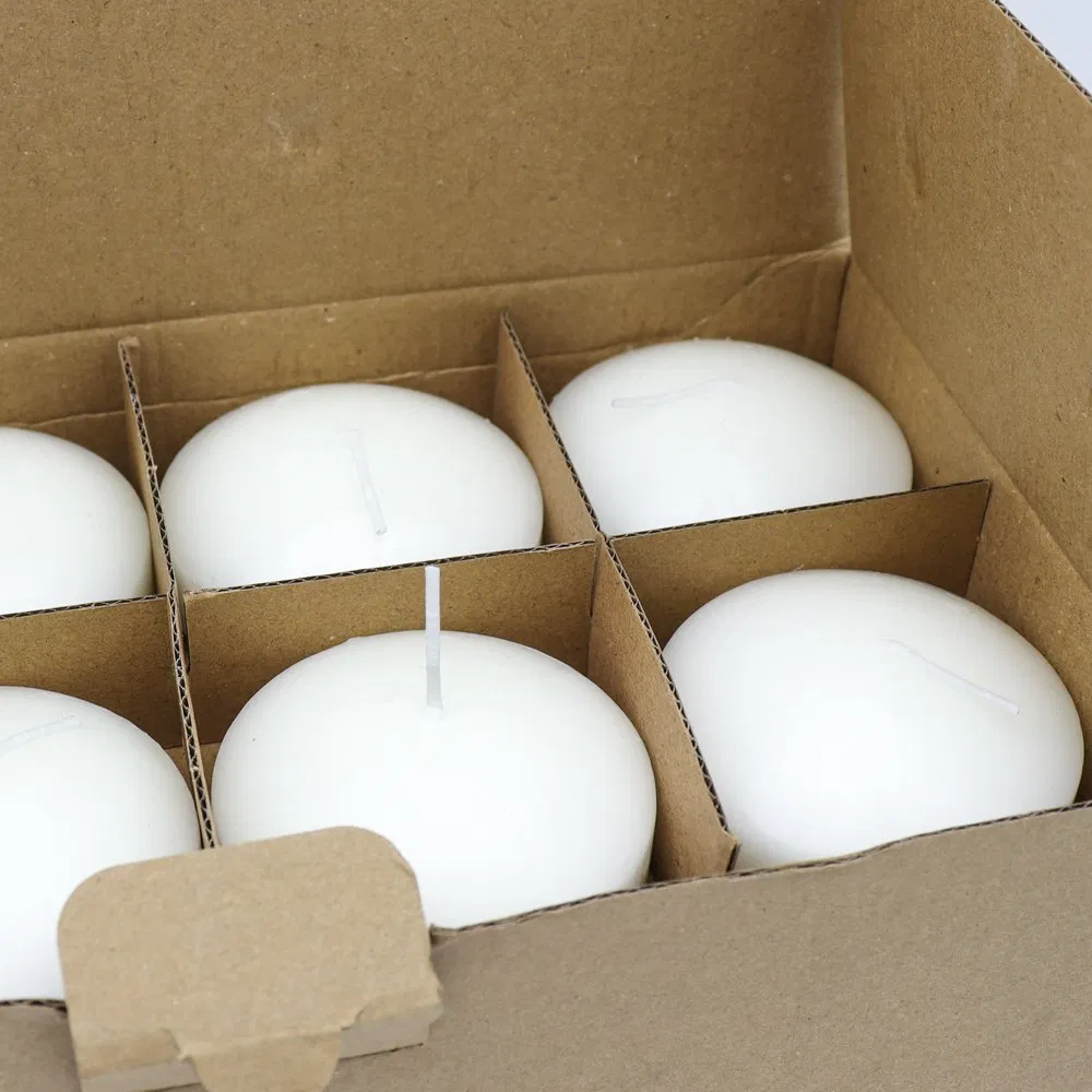 White Floating Candles 2 Inch 24 Pack Floating Candles 5-6 Hours Long Burning