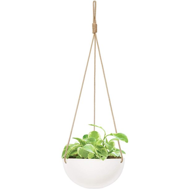 Classical White Decor Wall Hanging Freestanding Flower Pot