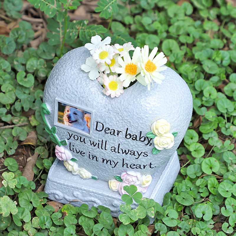 Factory Crafted Pet Urn Gift - House Design Vibrant Color Display