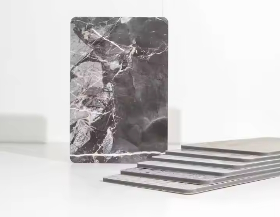 Unique Carbon Crystal Plate for Striking Decorative Wall Designs