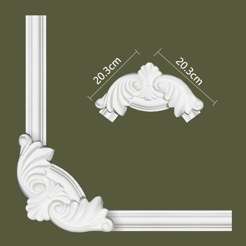 Manufacturers Direct Sales of New Products Deep Relief Polyurethane Cornice Mold Ceiling Decoration