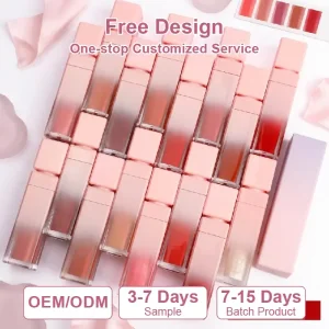ODM Gradient Velvet Matte Lip Glaze OEM Manufacturers, Manufacturer
