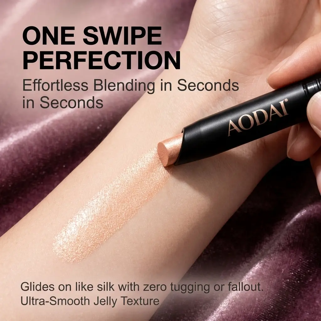 OEM Jelly Shimmer Eyeshadow Stick OEM Supplier, Factories