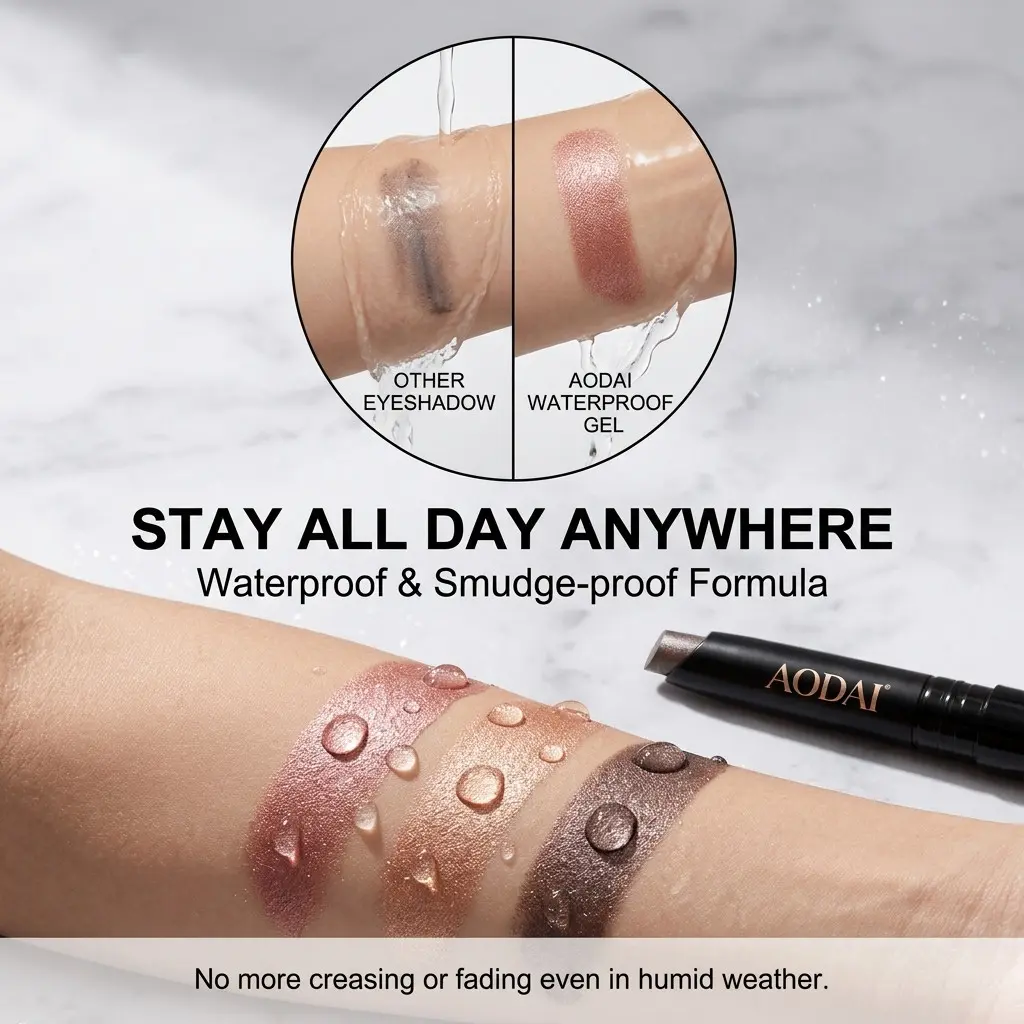 OEM Jelly Shimmer Eyeshadow Stick OEM Supplier, Factories