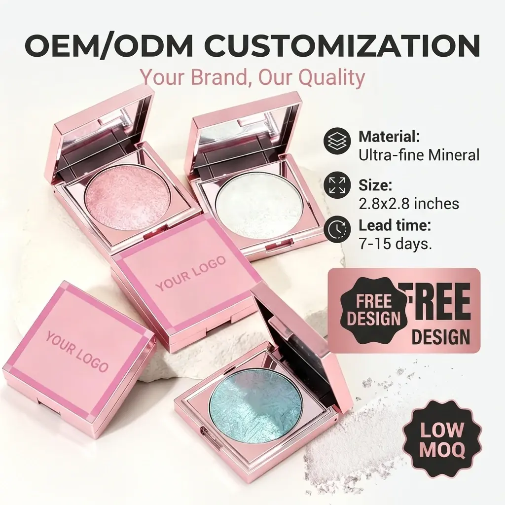 ODM Diamond Glow Powder Highlighter OEM Manufacturers, Manufacturer