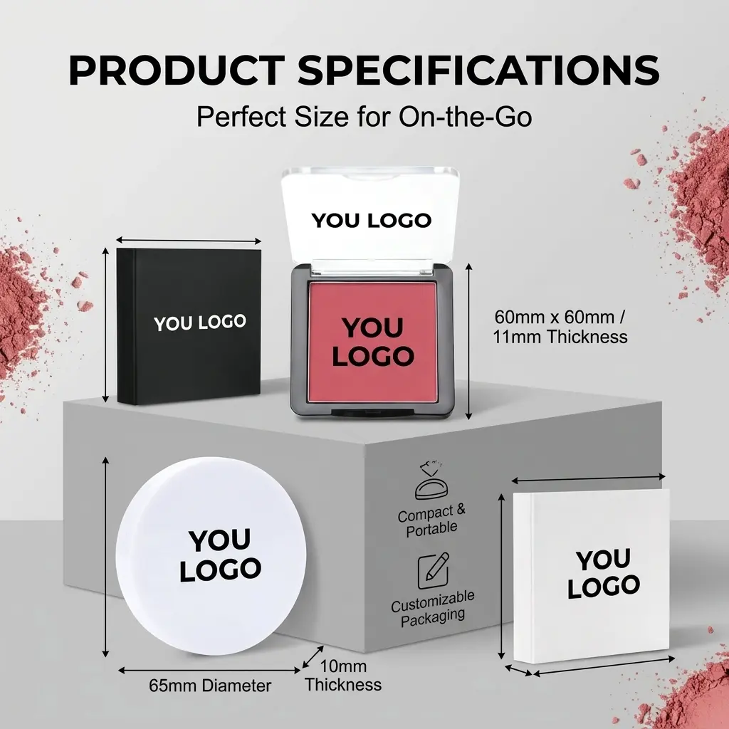 Custom Long Wear Matte Blush OEM Suppliers, Factories