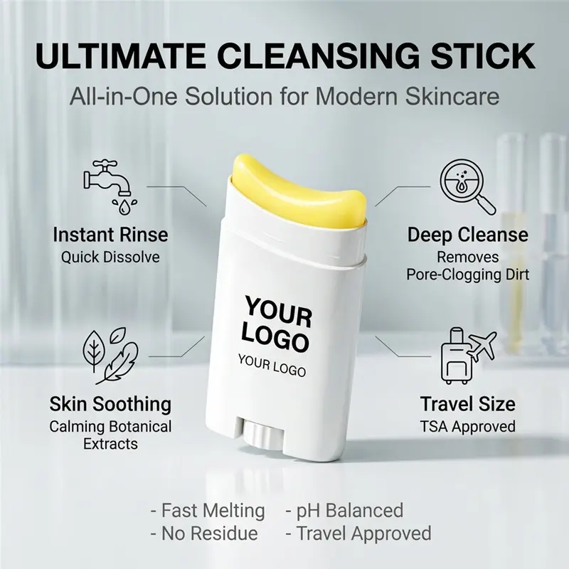 ODM OEM Instant-Rinse Light Milk Cleansing Stick Factory, Factories