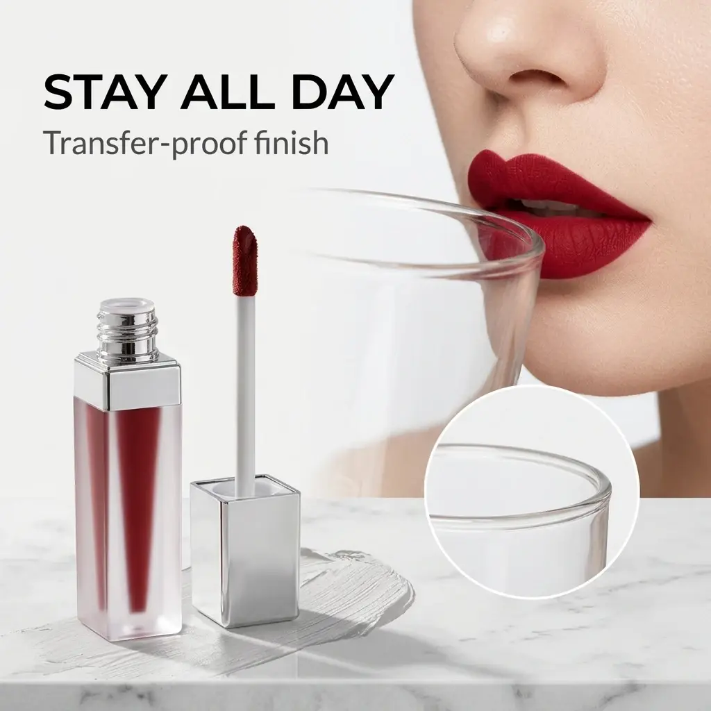 OEM Silver Tube Matte Lipgloss OEM Supplier, Manufacturers
