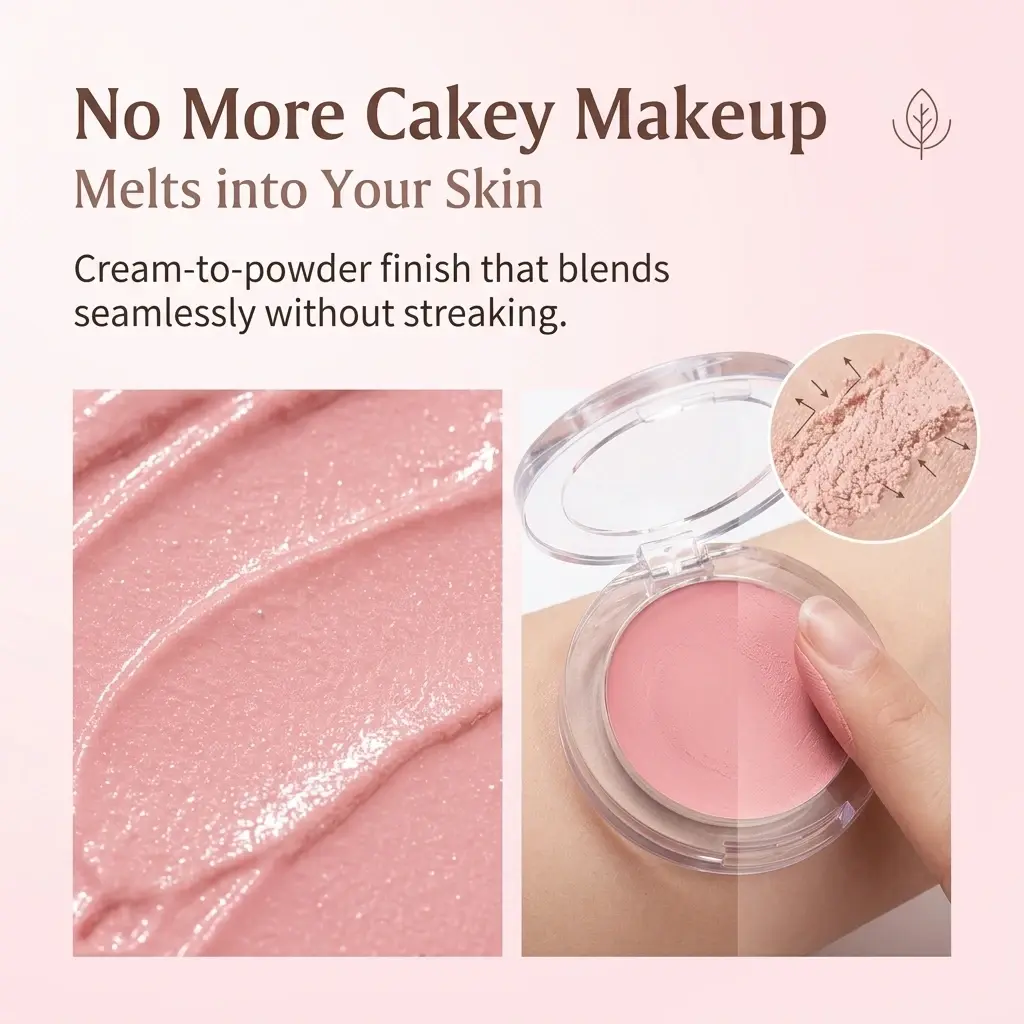 OEM High Pigment Tint Pink Cream Blush  OEM Supplier, Manufacturers