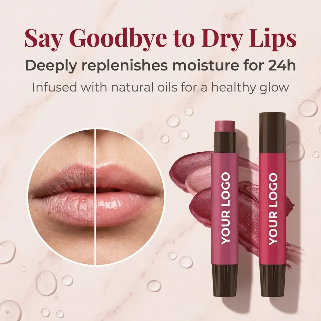 ODM Tinted Dual‑Butter Lip Balm OEM Suppliers, Manufacturer