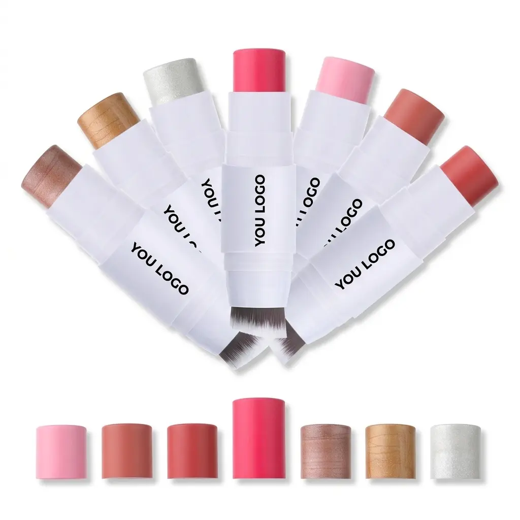 OEM Dual Highlighter Blush Stick OEM Suppliers, Supplier