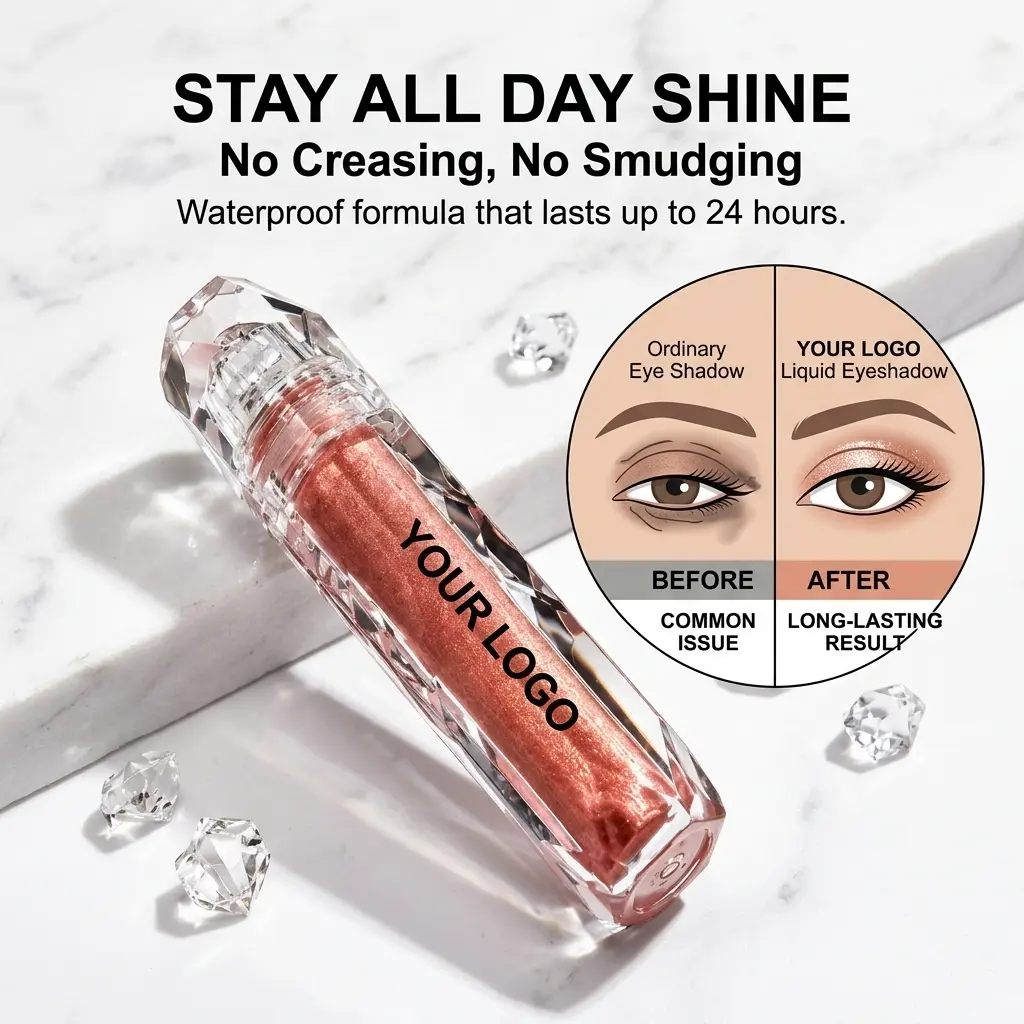 ODM Liquid Shimmer Eyeshadow OEM Suppliers, Factories