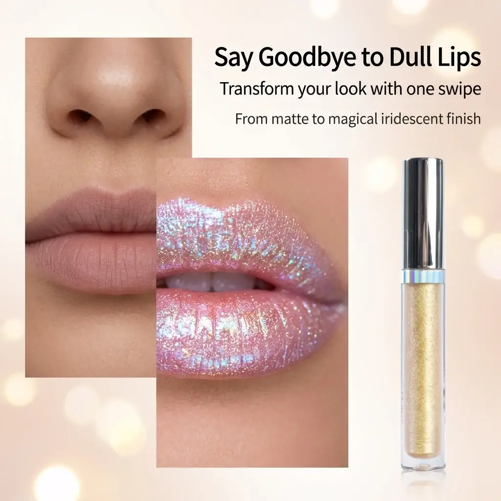 OEM Vegan Mermaid Lip Gloss OEM Factory, Factories