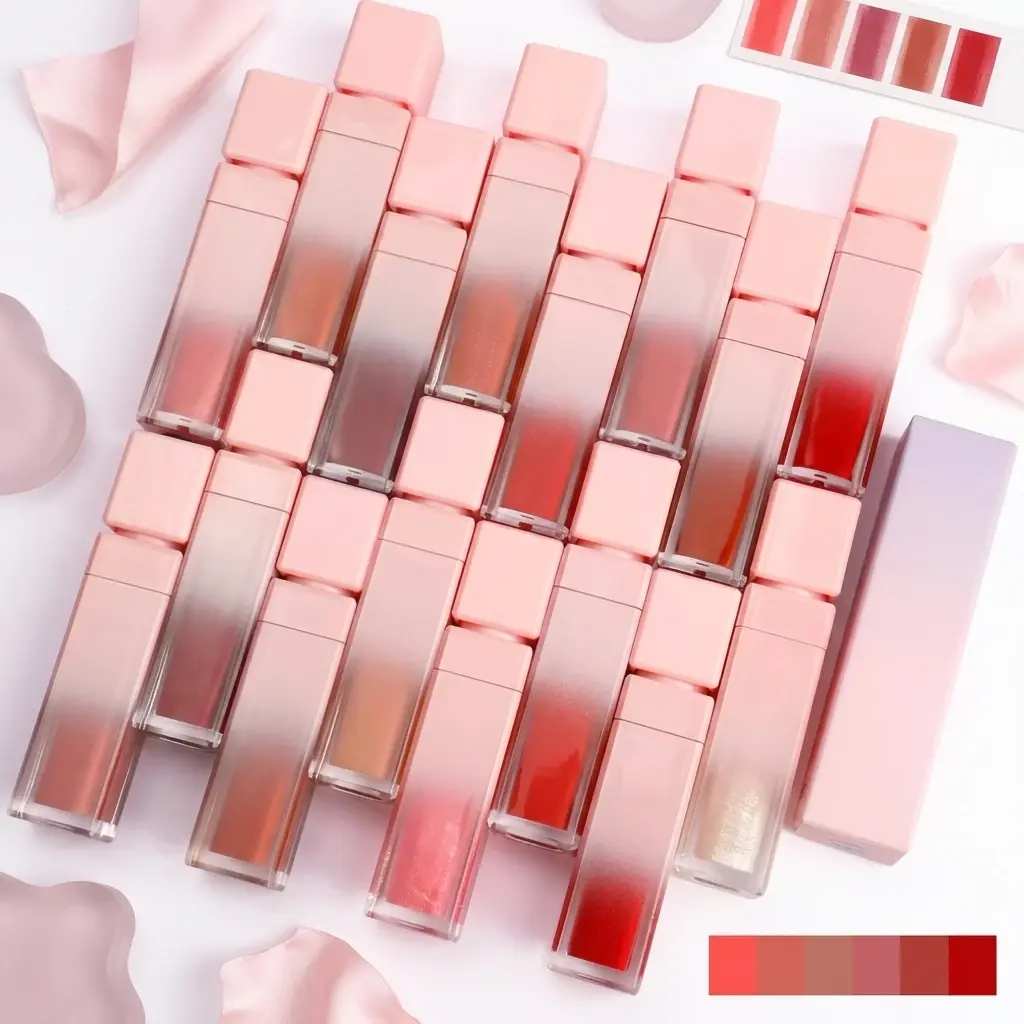 ODM Gradient Velvet Matte Lip Glaze OEM Manufacturers, Manufacturer