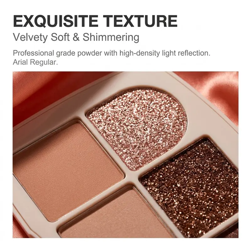 ODM Multicolor Eyeshadow Palette OEM Factory, Manufacturer