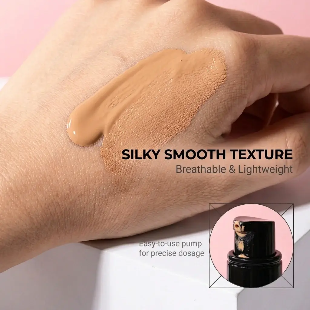 ODM Full Coverage Foundation with 5 Natural Extracts OEM Suppliers, Supplier