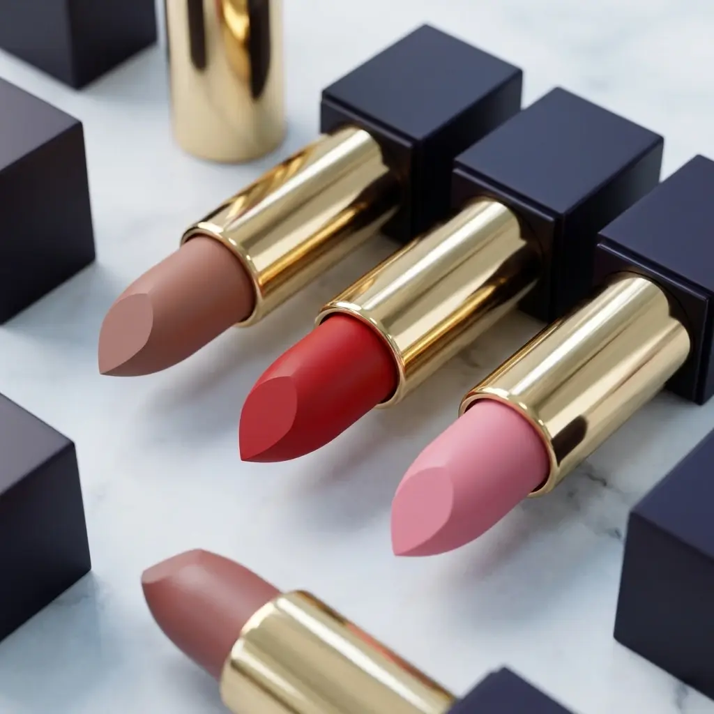 Custom Soft‑Matte Multi‑Shade Lipstick OEM Factory, Manufacturer