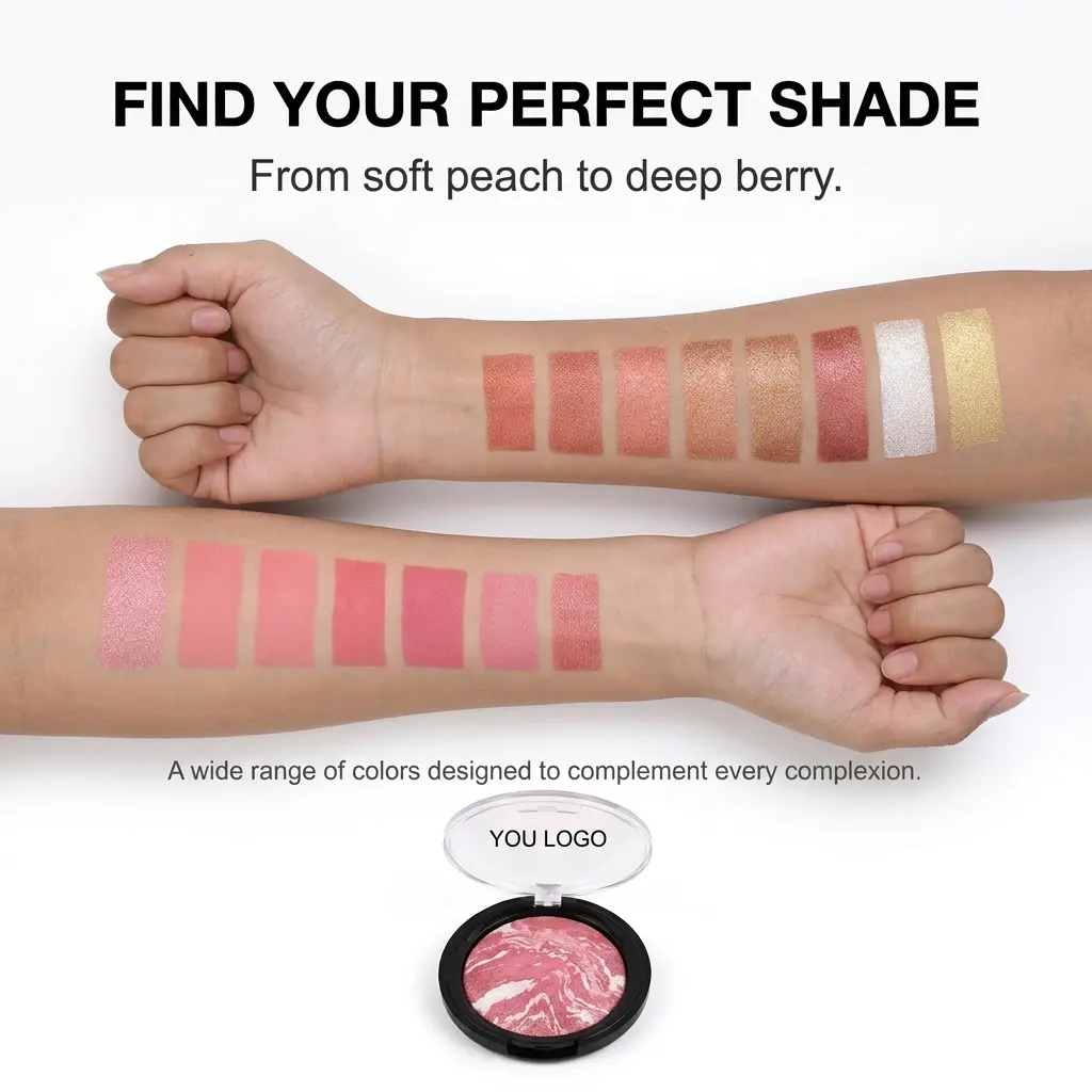 ODM Long Wear Baked Blush OEM Manufacturer, Factories