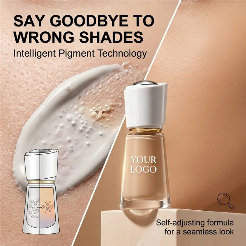 OEM Smart Color-Changing Lightweight Foundation liquid Suppliers, Manufacturers