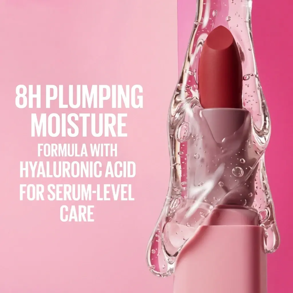 ODM Dual‑Finish Hyaluronic Acid Nourishing Lipstick OEM Suppliers, Supplier