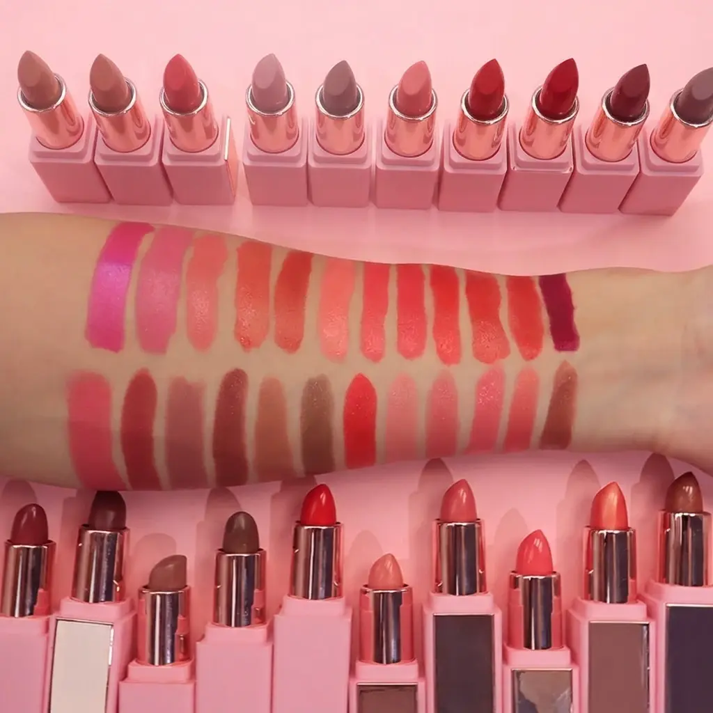 OEM Customizable Vegan Waterproof Matte Lipstick Nude Velvet Cream - Long Lasting Makeup OEM ODM China Suppliers Factory Suppliers, Manufacturer