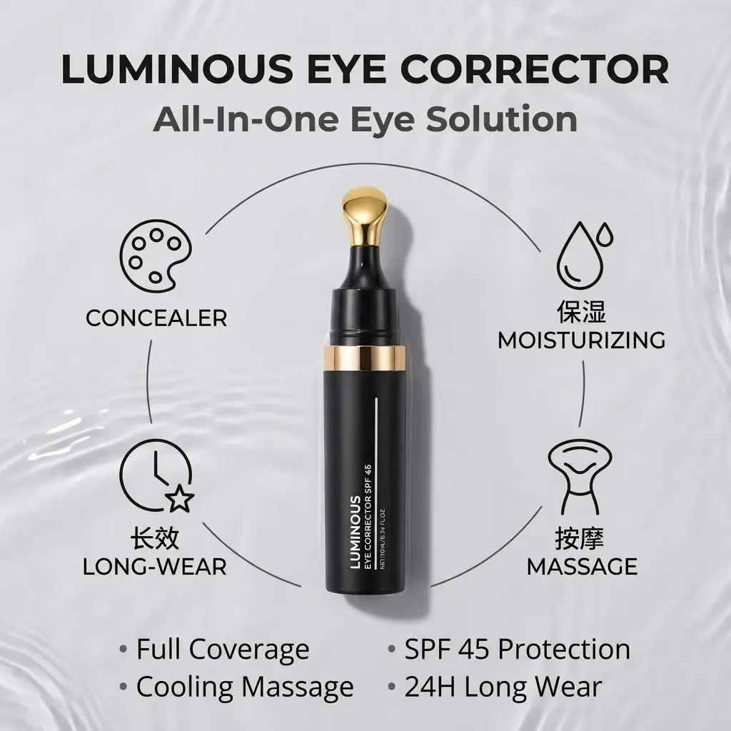 Custom Full Coverage Liquid Concealer Private Label OEM Factory, Supplier