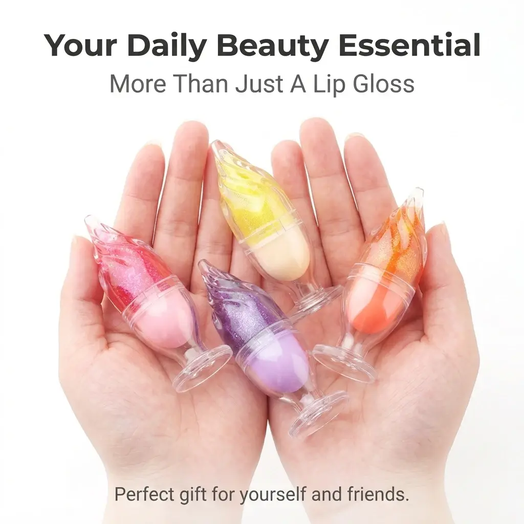 OEM Ice‑Cream Shimmer Color‑Changing Lip Oil OEM Supplier, Factories