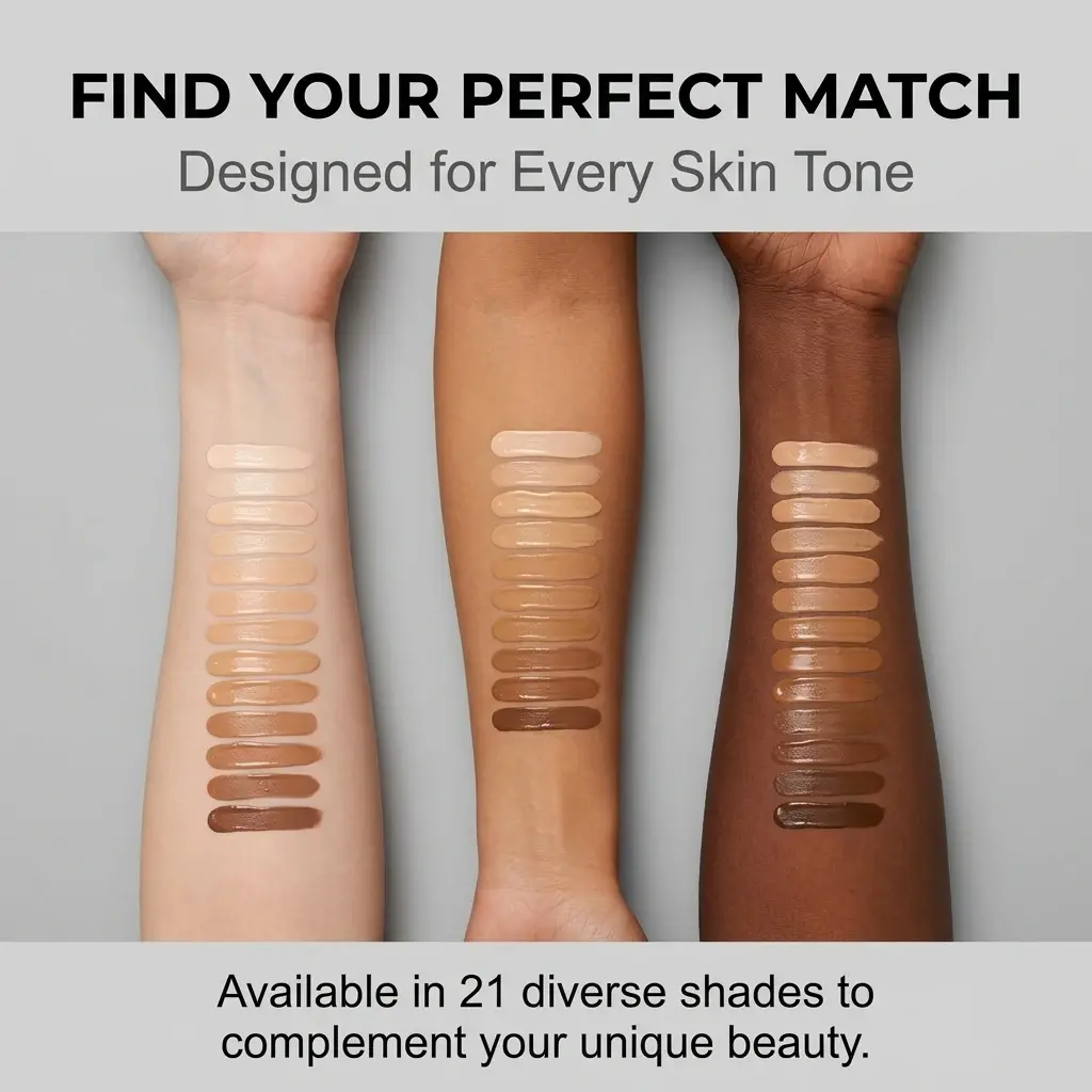 OEM 3-in-1 Matte Waterproof Foundation OEM Suppliers, Manufacturer