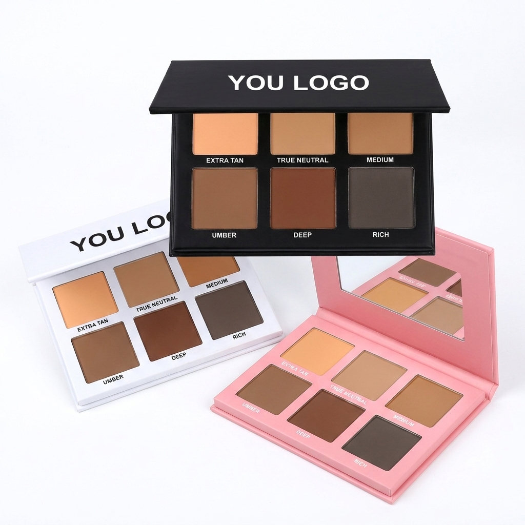 Six shade contour palette OEM