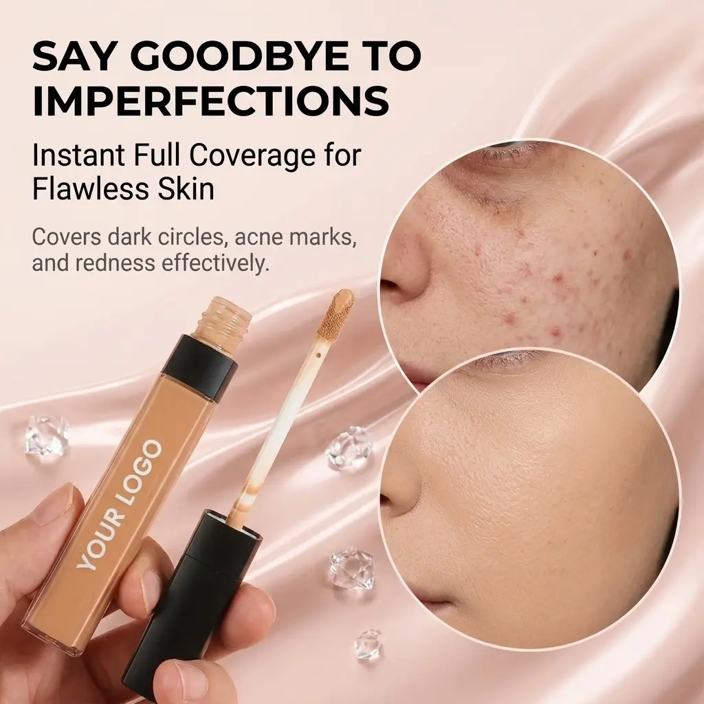 OEM Makeup Cream Concealer OEM Factory, Manufacturer