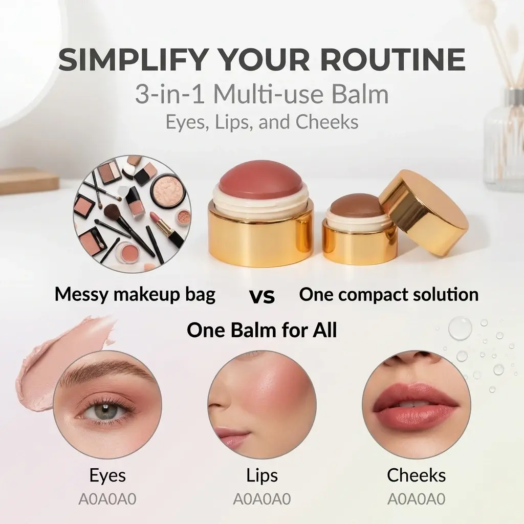 OEM Luxury Golden Single Face Cream Blush OEM Suppliers, Manufacturers