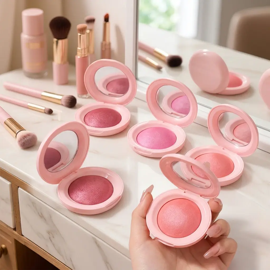 Custom Waterproof Matte Finish Baked Blusher OEM Manufacturers, Factories