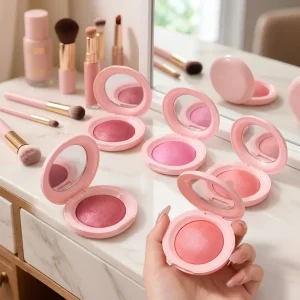Custom Waterproof Matte Finish Baked Blusher