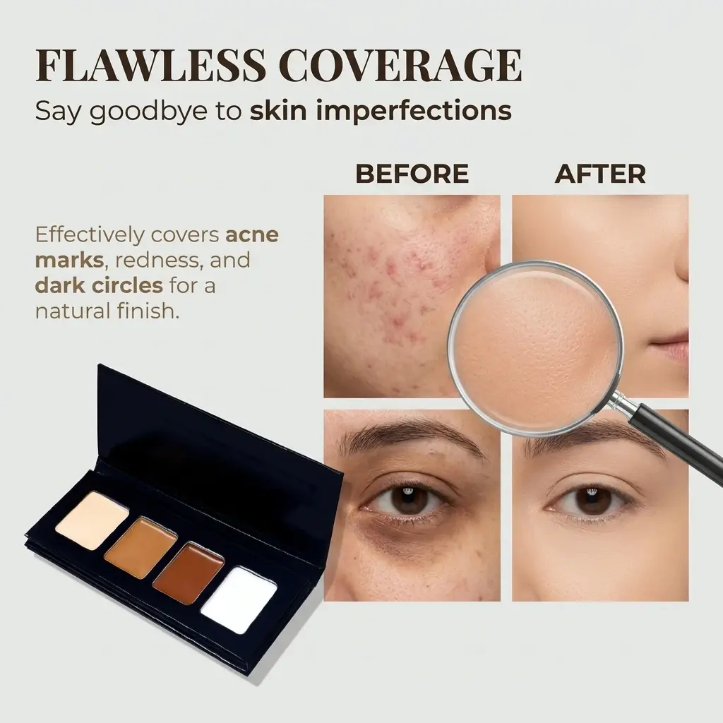 ODM Natural Waterproof Cream Contour Palette OEM - China Factory Suppliers for High-Definition Makeup Results Factory, Factories