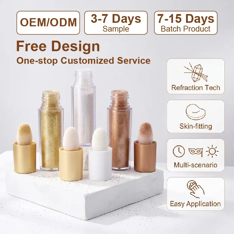 OEM Highlighter Stick with Puff OEM Suppliers, Manufacturer