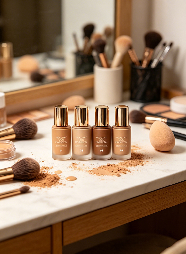 Foundation swatch detail